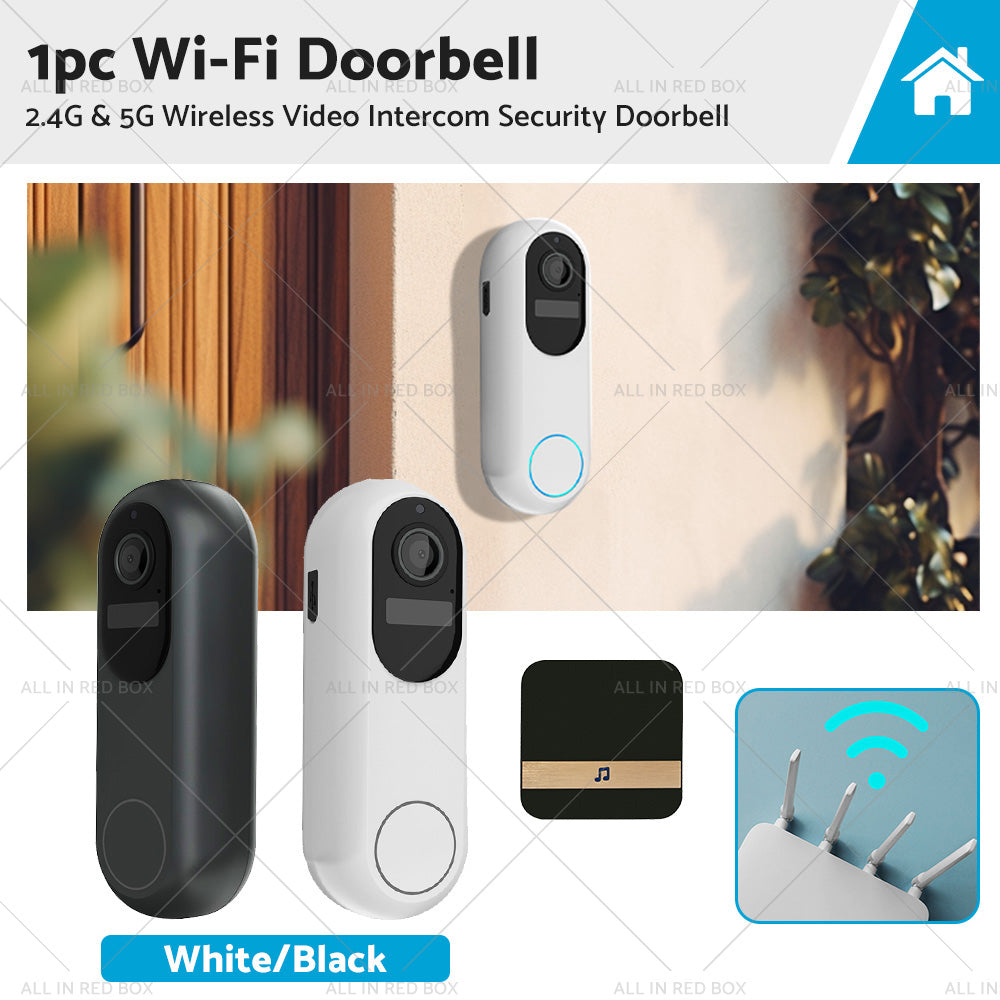 1080P WIFI Doorbell 2. 4G and 5G Wireless Video Intercom Security Door Camera