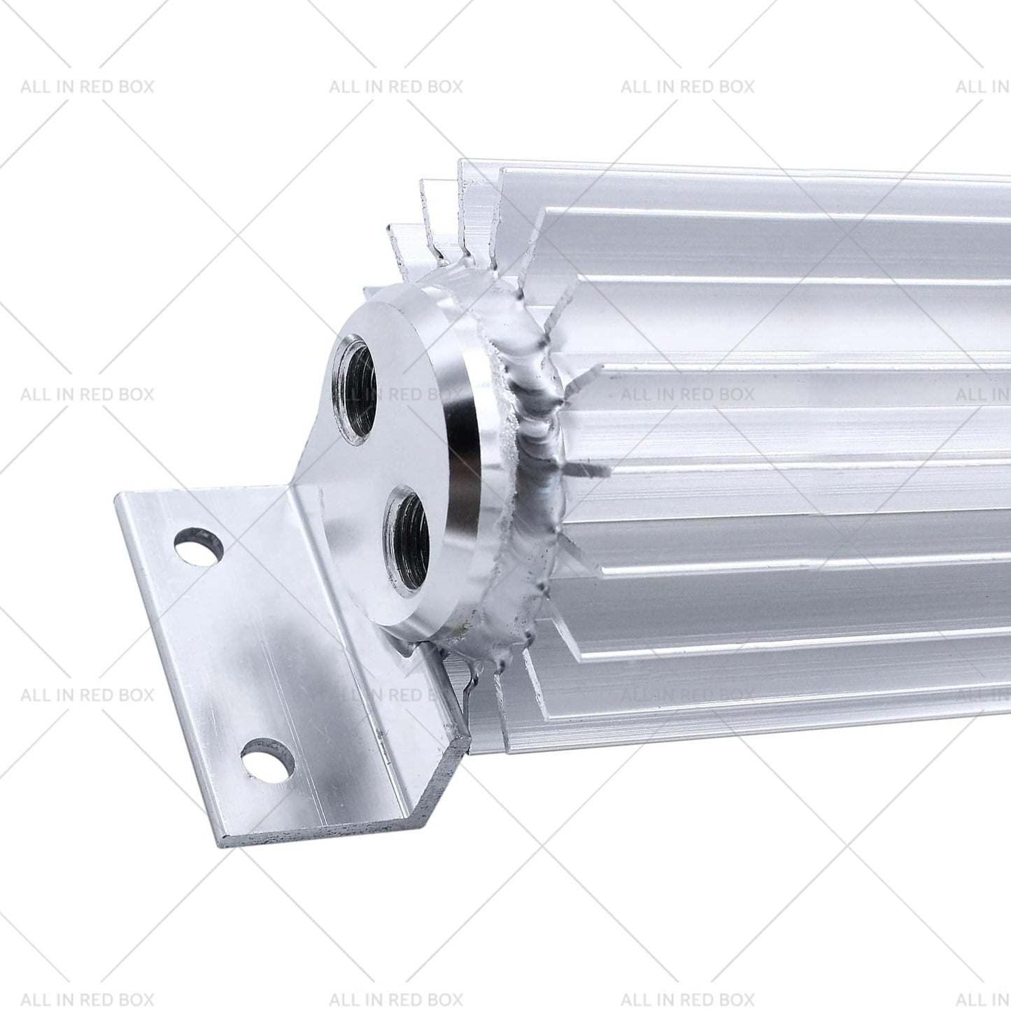 {{ Universal 18inch Dual Pass Transmission Trans Cooler with 1 4inch NPT Fitting Aluminum }} - Buy Car Parts Online at {{ Kaka Auto Parts }}.