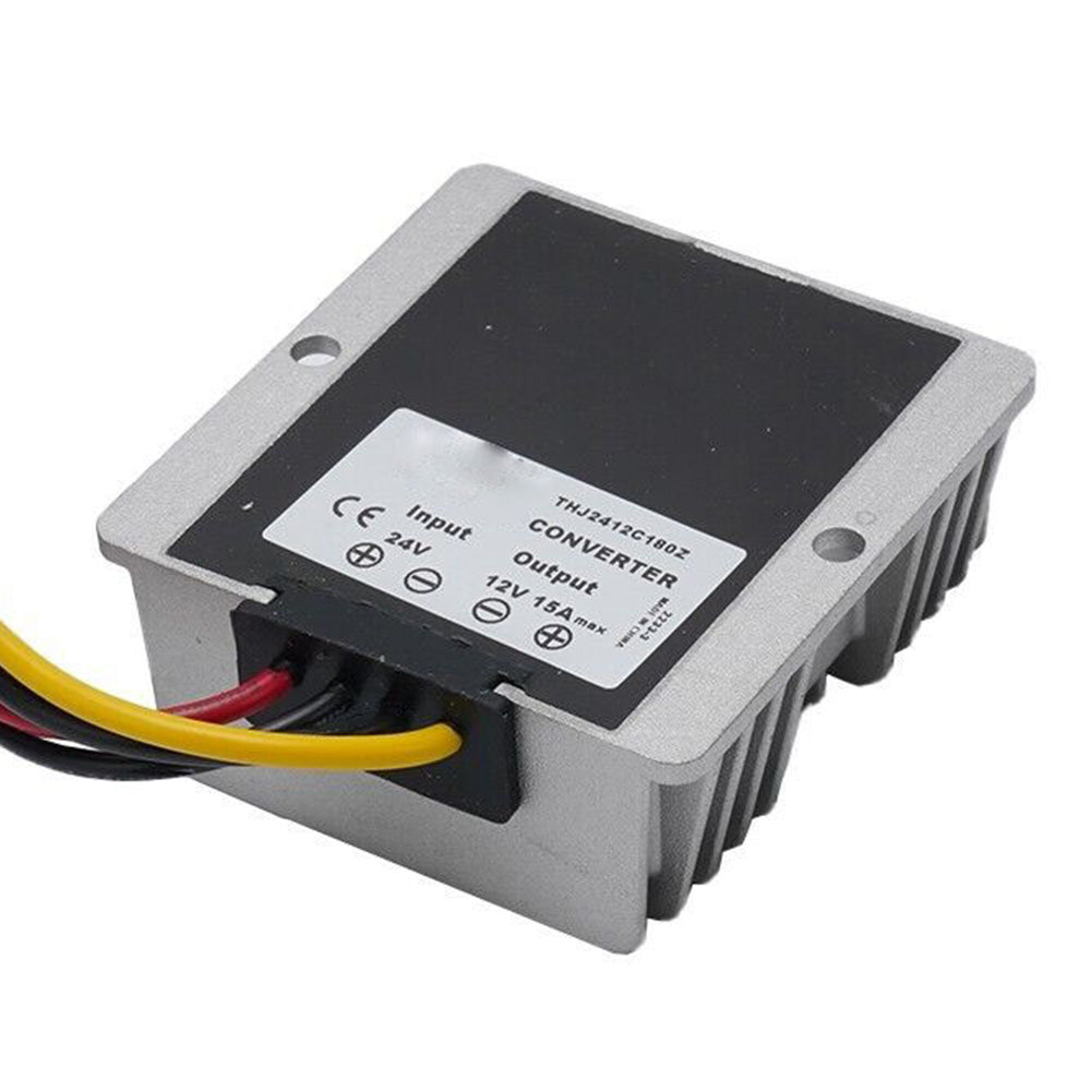{{ DC Voltage Converter 24V Step Down To 12V 15A 180W Power Supply Regulator }} - Buy Car Parts Online at {{ Kaka Auto Parts }}.