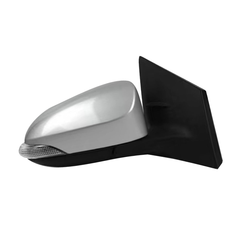 {{ Door Mirror Suitable for Toyota Corolla ZRE182 12-18 Hatch Right Silver Heated }} - Buy Car Parts Online at {{ Kaka Auto Parts }}.