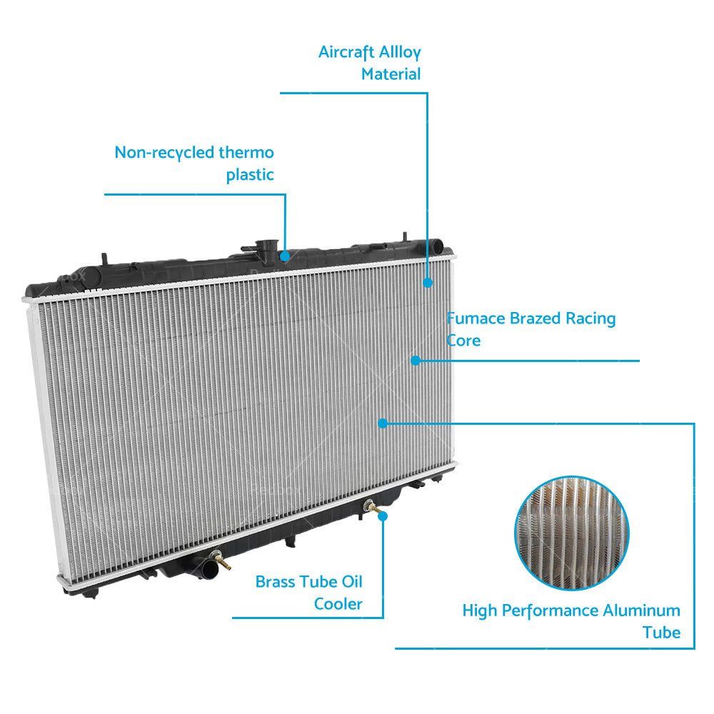 {{ RADIATOR Fit NISSAN PATROL GU Y61 2. 8L 3. 0L 4. 2L TD42 Turbo Diesel AT MT 1997 UP }} - Buy Car Parts Online at {{ Kaka Auto Parts }}.