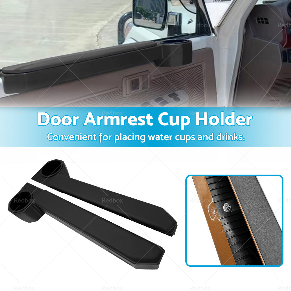RH and LH Door Armrest Cup Holder Suitable For Toyota Land Cruiser 70 Series Pair