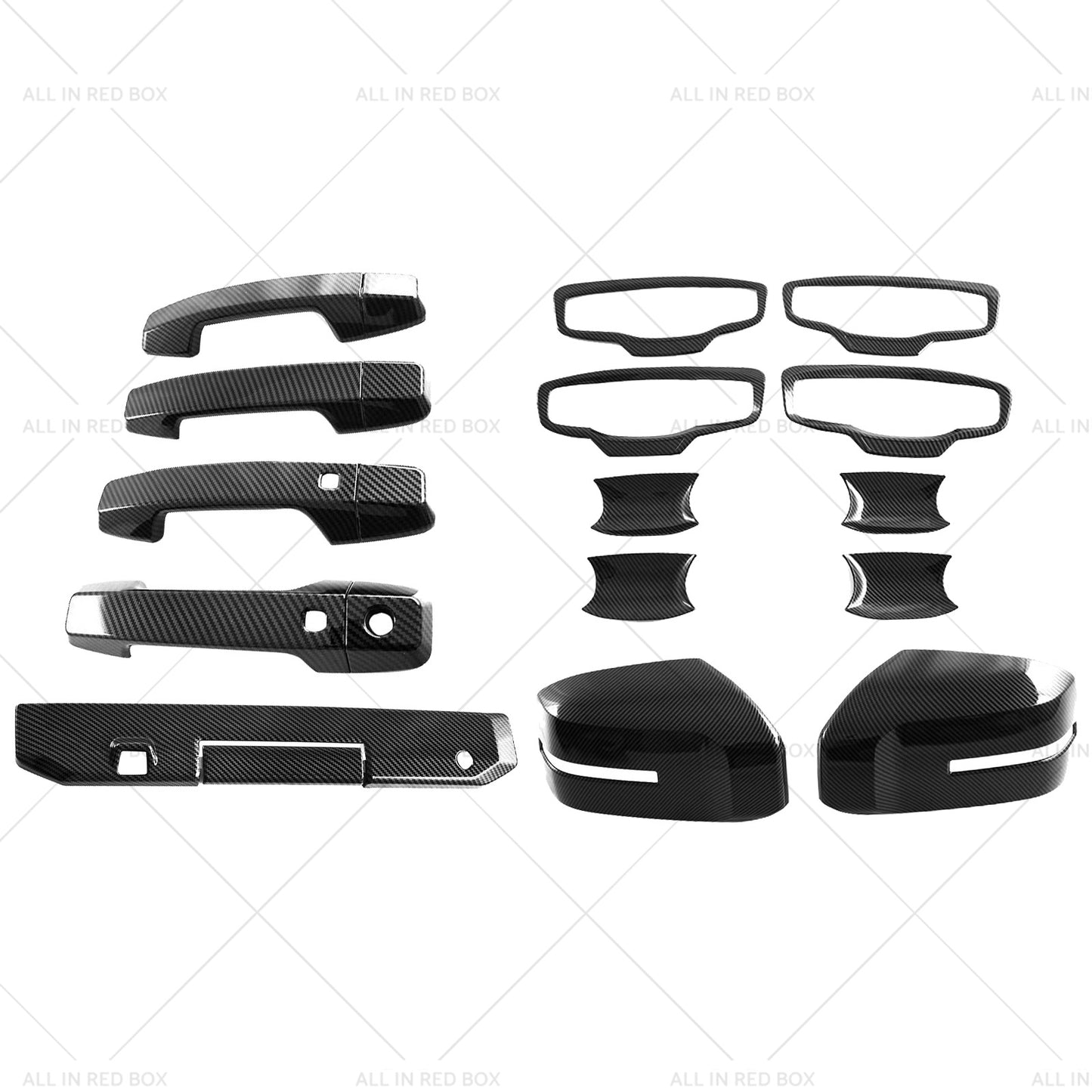 Front Mirror & Rear Door Handle Bowl Cover Suitable For Mitsubishi Triton 23-25