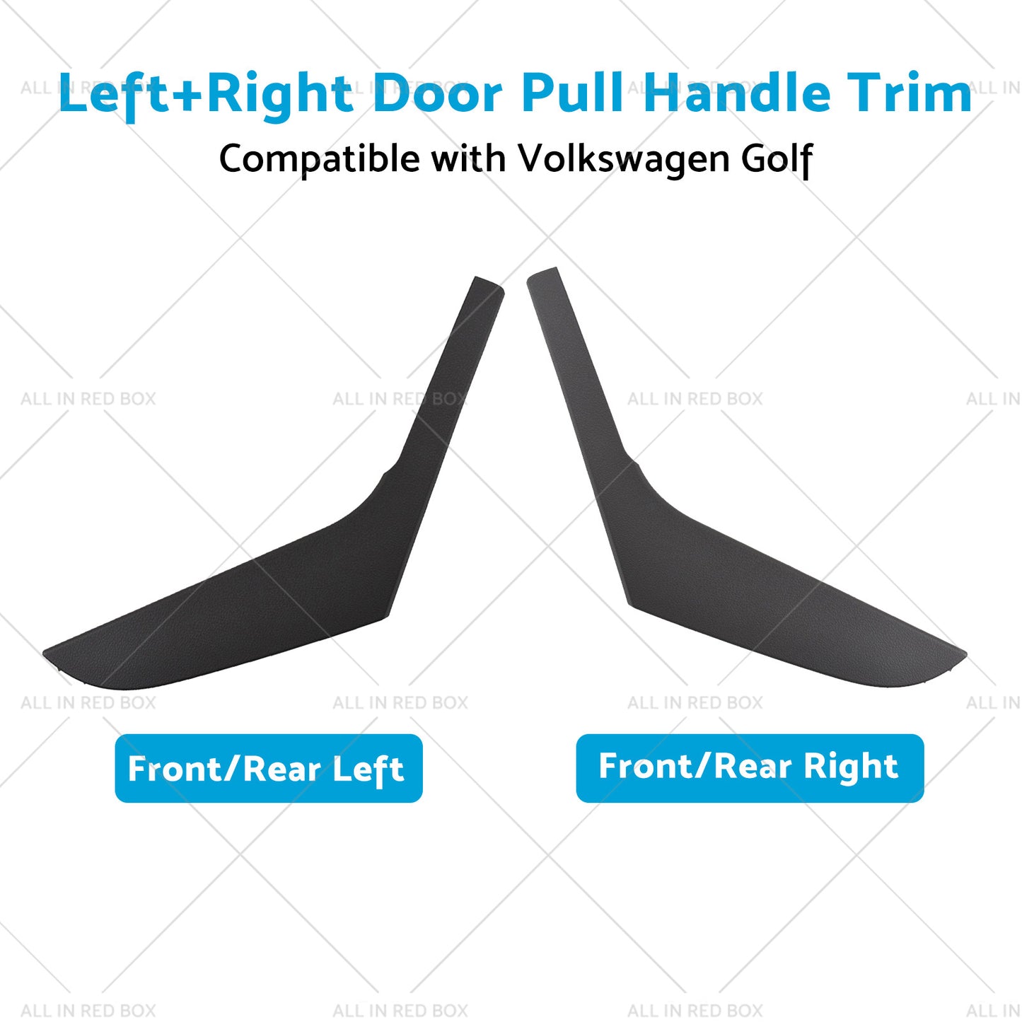 LeftRight Inner Door Trim for Pull Handle Cover Suitable For VW Golf MK6 09-13