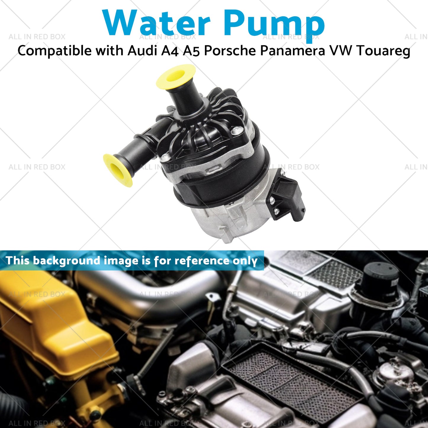 {{ Auxillary Water Pump Suitable For Volkswagen Audi Porsche 7P0965567 95860656700 }} - Buy Car Parts Online at {{ Kaka Auto Parts }}.