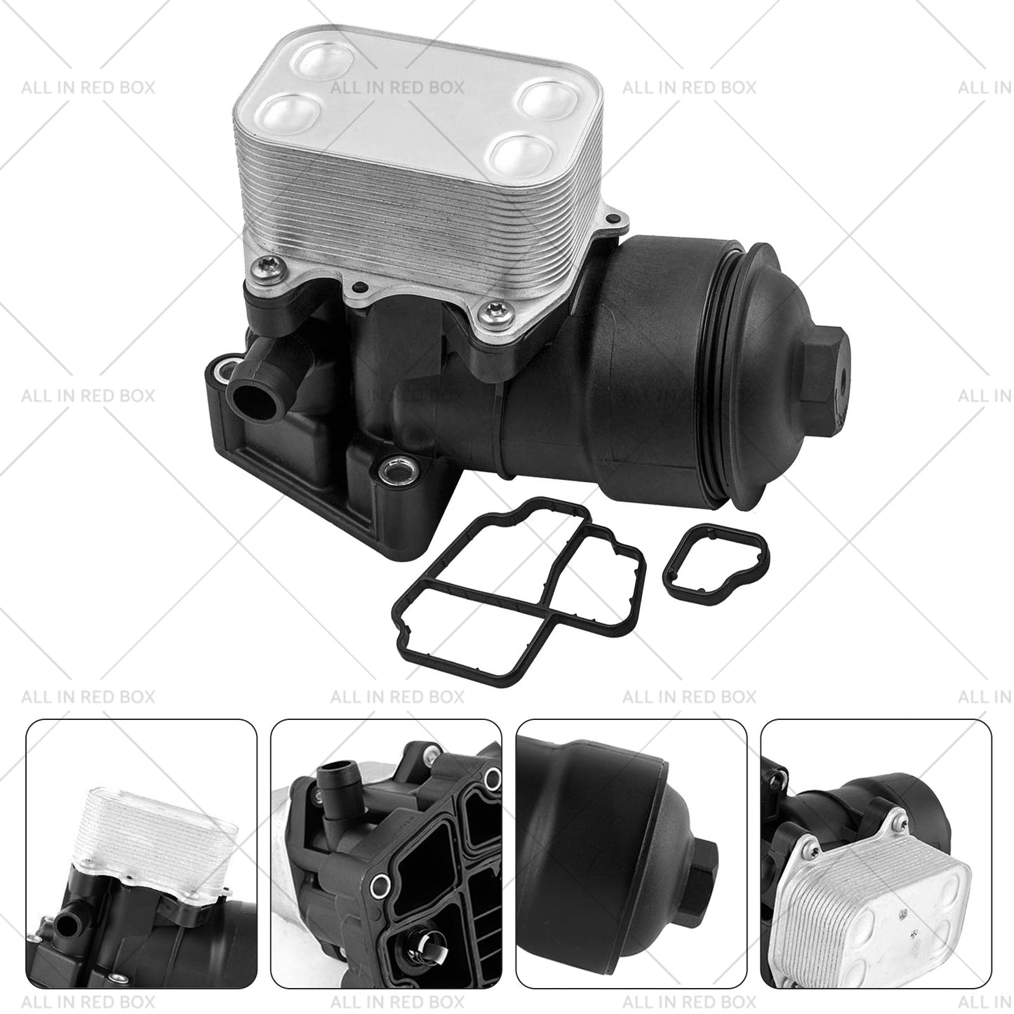 {{ 1x Oil Filter Housing Filter Cap and Gasket Suitable For Seat Skoda Audi VW 2. 0 1. 6 }} - Buy Car Parts Online at {{ Kaka Auto Parts }}.