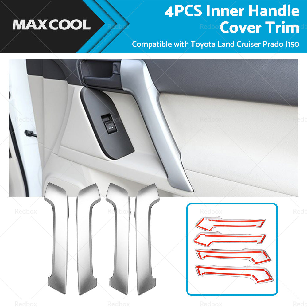 {{ 4PCS Matte Front Door Armrest Cover Trim Suitable For Land Cruiser Prado J150 }} - Buy Car Parts Online at {{ Kaka Auto Parts }}.