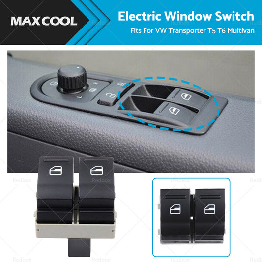 Master Window Switch Driver Side 7E0959855A For VW Transporter T5 T6 2003-2014