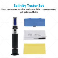 0-100percent Salinity Refractometer Meter Aquarium Sea Salt Water Tester for Aquarium