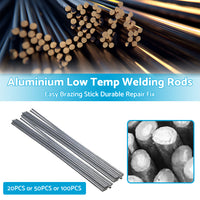 Aluminium Low Temp Welding Rods Easy Brazing Stick Durable Repair Fix