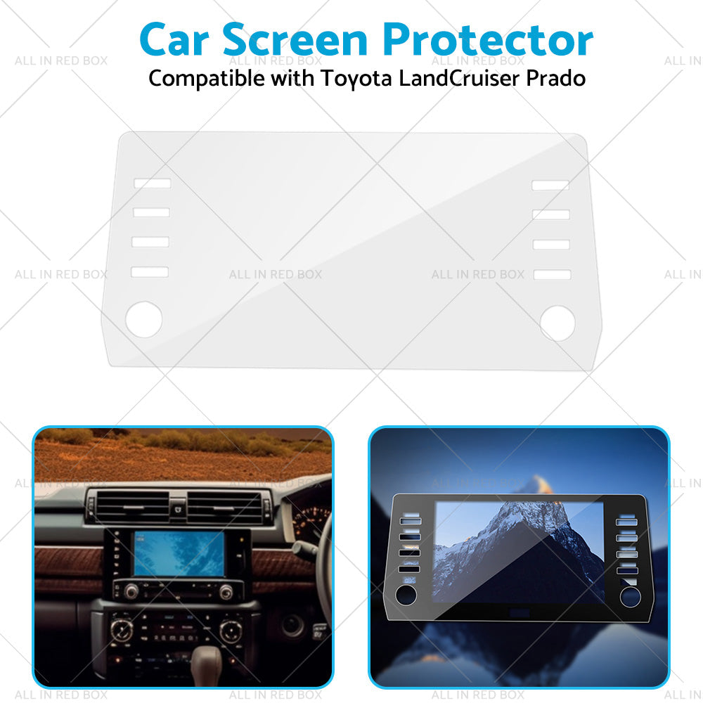 Suitable For LandCruiser Prado 21-23 Car Touchscreen Protector Tempered Glass