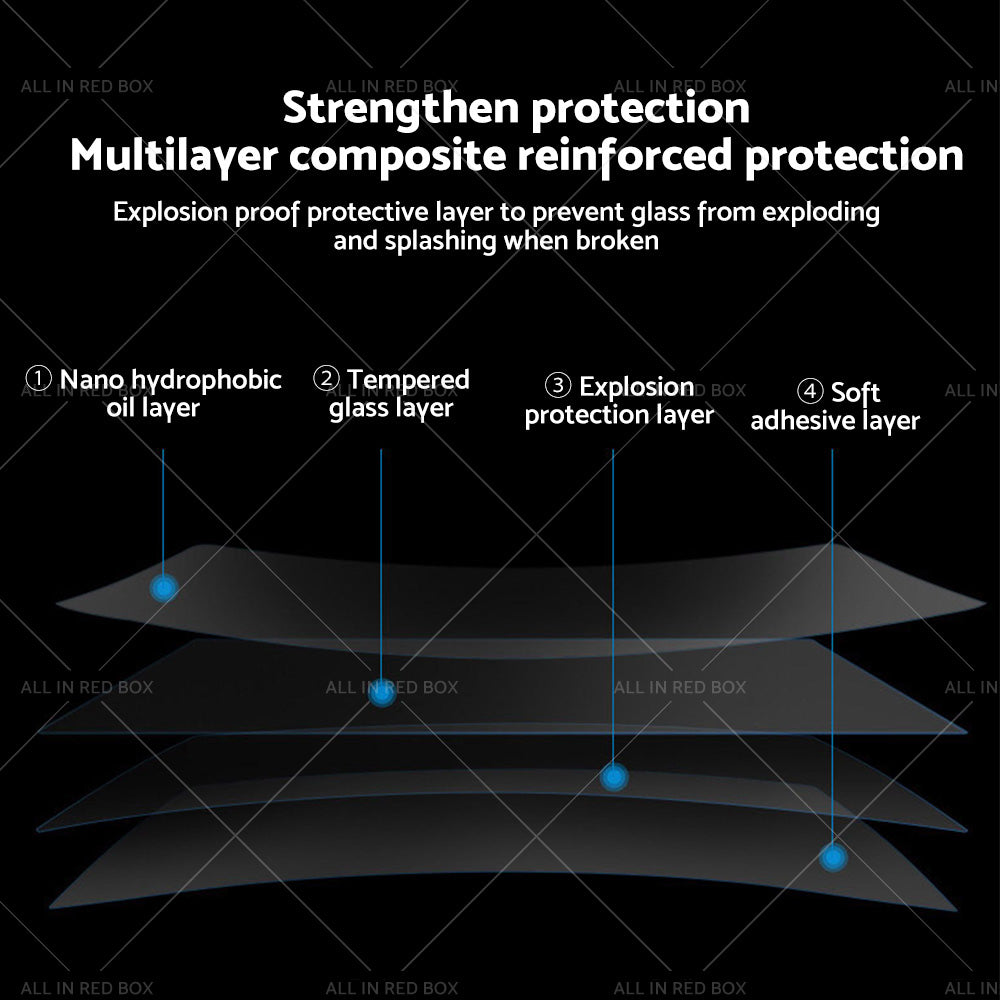 Suitable For 21-23 Isuzu D-Max Dmax NavigationAir Conditioning Screen Protector