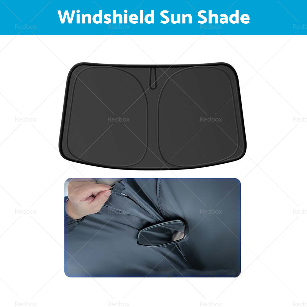 For Tesla Model Y Glass Sun Roof Shade Sunroof Window UV Film Blind Sunshade Mesh