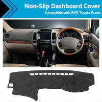 Car Dashboard Cover Dash Mat Carpet Pad Suitable for Toyota Prado J120 2002-2009