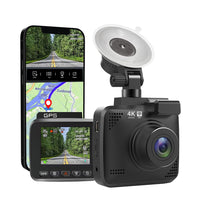 4K Car Dash Camera Recorder Suitable For Vehicles Built-in WiFi GPS UHD 2160P LCD 170?? WDR Night Vision