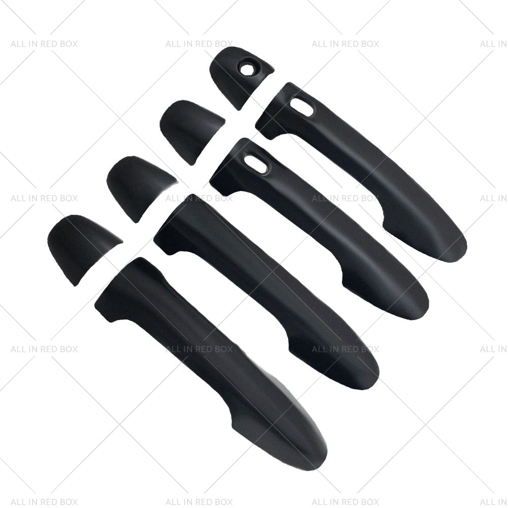 4PCS Door Handle Cover Matte Black Suitable For Toyota Hilux N80 2015-2021