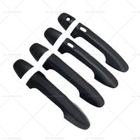 4PCS Door Handle Cover Matte Black Suitable For Toyota Hilux N80 2015-2021