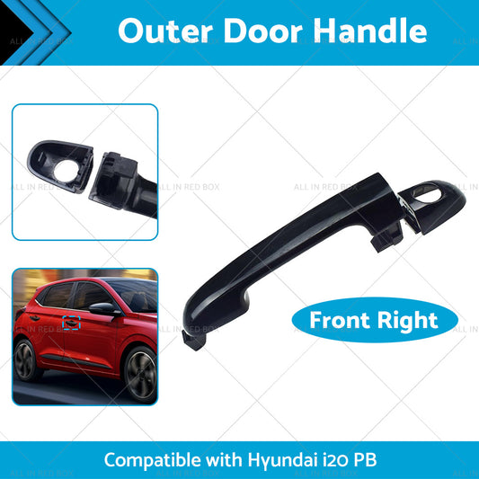 Front Right Exterior Outer Door Handle Suitable for Hyundai i20 PB 2009-2015