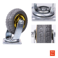 4X 6 inch   or  150mm Heavy Duty Swivel Caster Wheels Castor 1000KG Load,2 with Brakes