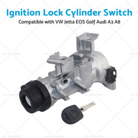 {{ Ignition Lock Cylinder Switch  and  Housing Assemby w  Key Suitable for VW Audi A3 }} - Buy Car Parts Online at {{ Kaka Auto Parts }}.