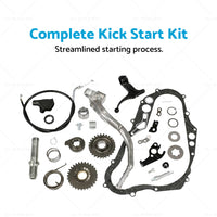 Complete Kick Start Kit Suitable ForSuzuki Drz400 Drz 400E All Years 26300-29815