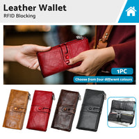 Women Ladies Leather Phone Wallet Clutch Purse Card Cash Coin Holder