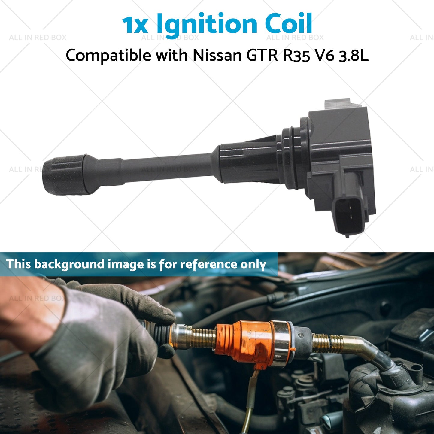 1x Ignition Coil Suitable for Nissan GTR R35 V6 3. 8L 22448JF00B VR38DETT 08-15