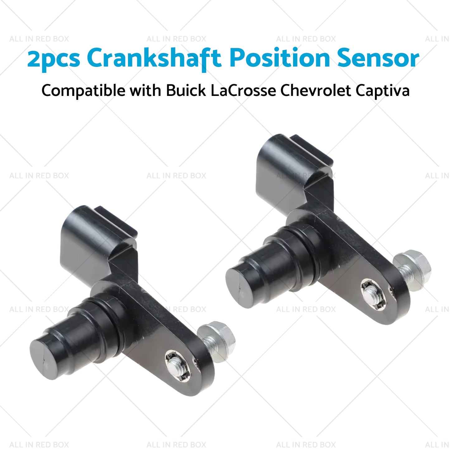 2x Camshaft Position Sensor Suitable for Chevrolet Equinox Captiva GMC 12577245