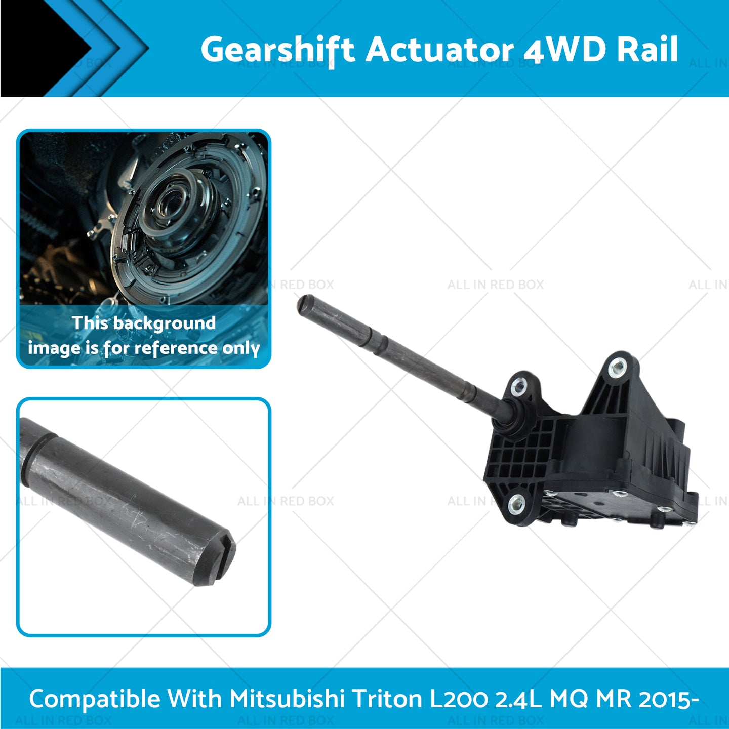 {{ Gearshift Actuator 4WD Rail Suitable For Mitsubishi Triton L200 2.4L MQ MR 2015- }} - Buy Car Parts Online at {{ Kaka Auto Parts }}.