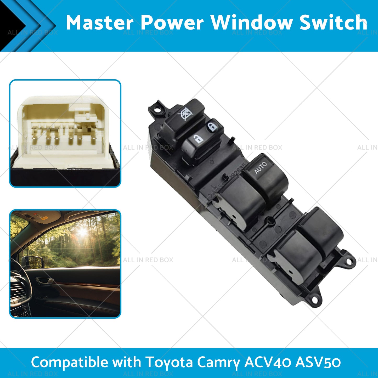 8482006090 Master Power Window Switch Suitablefor Toyota Camry ACV40 ASV50 Yaris