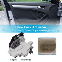 8J2837015A Front Left Door Lock Actuator Right Hand Drive For Audi A4 A5 Q3 TT