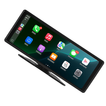 compare product 10inch Car Stereo Touchscreen With CarPlay Android Auto + DVR Front Rear Camera