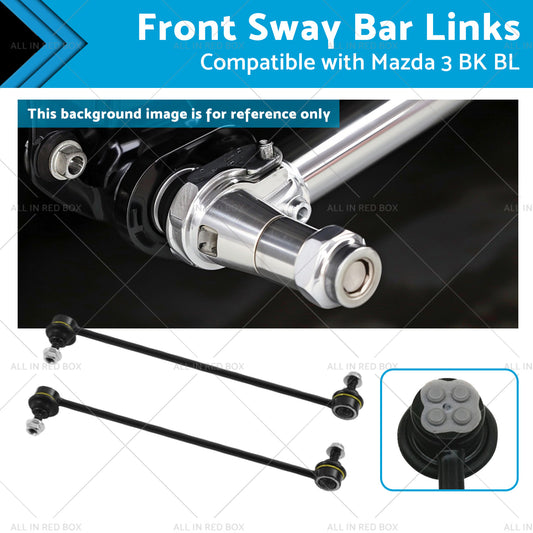 2Units Sold Front Sway Bar Links Suitable for Mazda 3 2004-2014 BK BL 4cell 2.0L