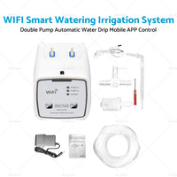 WiFi Control Watering System Double Pump Automatic Water Drip Mobile APP Control