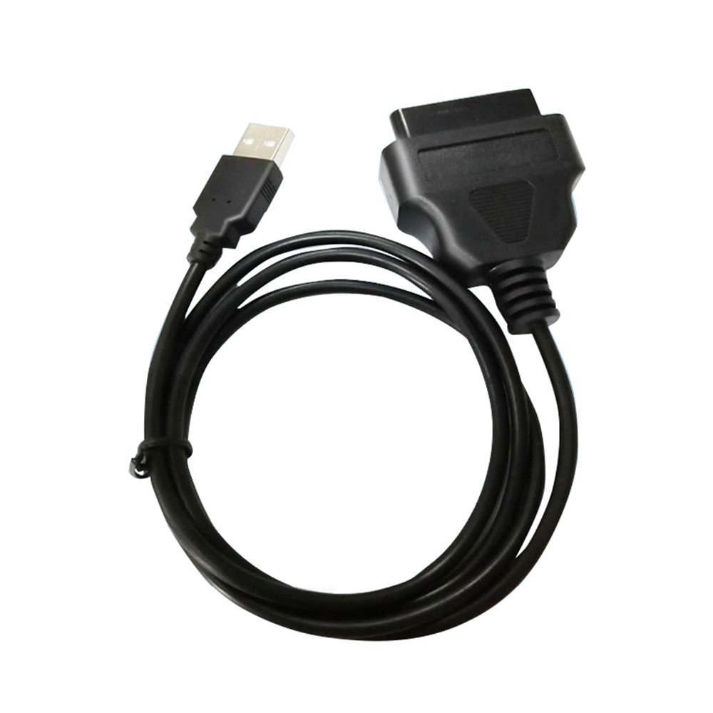 16 Pin OBD2 To USB Port Charger Adapter Cable Connector Diagnostic Tool