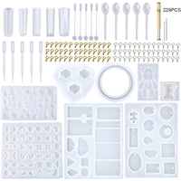 Snowflake Silicone Pendant Mold Making Jewelry Resin Necklace Mould Craft DIY 3D