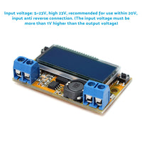 DC-DC Adjustable Buck Converter Step-Down Power Supply Module with LCD and Protective Shell