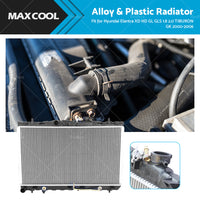 Radiator Rad Fit Hyundai Elantra XD HD GL GLS 1. 8 2. 0 TIBURON GK 2000-2006