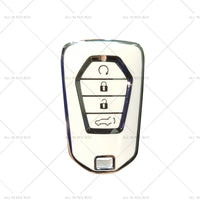 TPU Car Remote Key Fob Cover Suitable for Isuzu D-MAX MU-X MUX 4 Button White