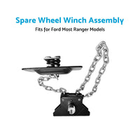 Spare Wheel Tyre Winch Winder Assembly Fits For Ford Ranger Models Heavy Duty