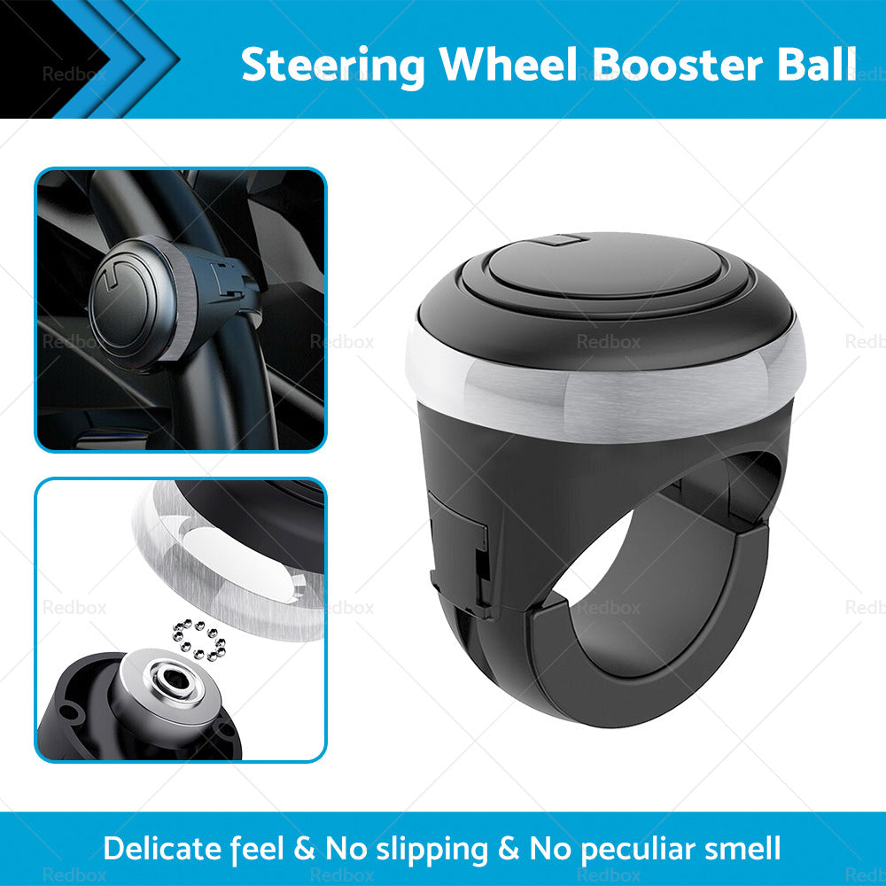 Universal Car Steering Wheel Handle Knob Aid Car Truck Booster Ball Spinner Knob