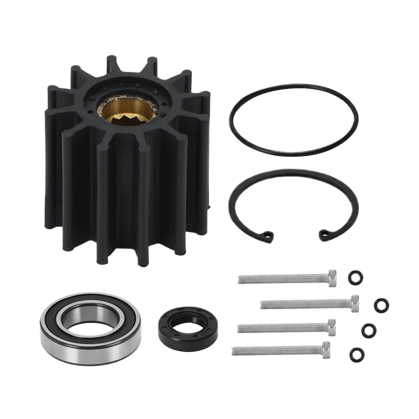 Pump Rebuild Kit+ Raw Water Sea Impeller Pump Suitable for Volvo Penta 21212799