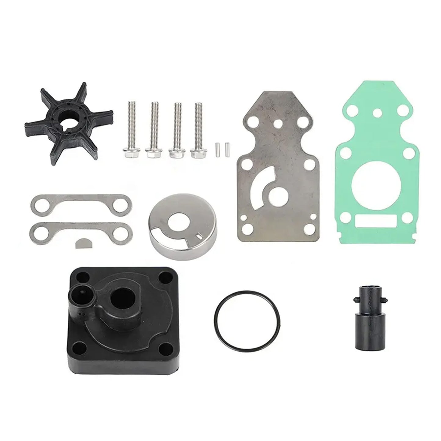 Water Pump Kit Suitable For Yamaha 9.9 15 HP 2 Stroke 4 Stroke 63V-W0078-01