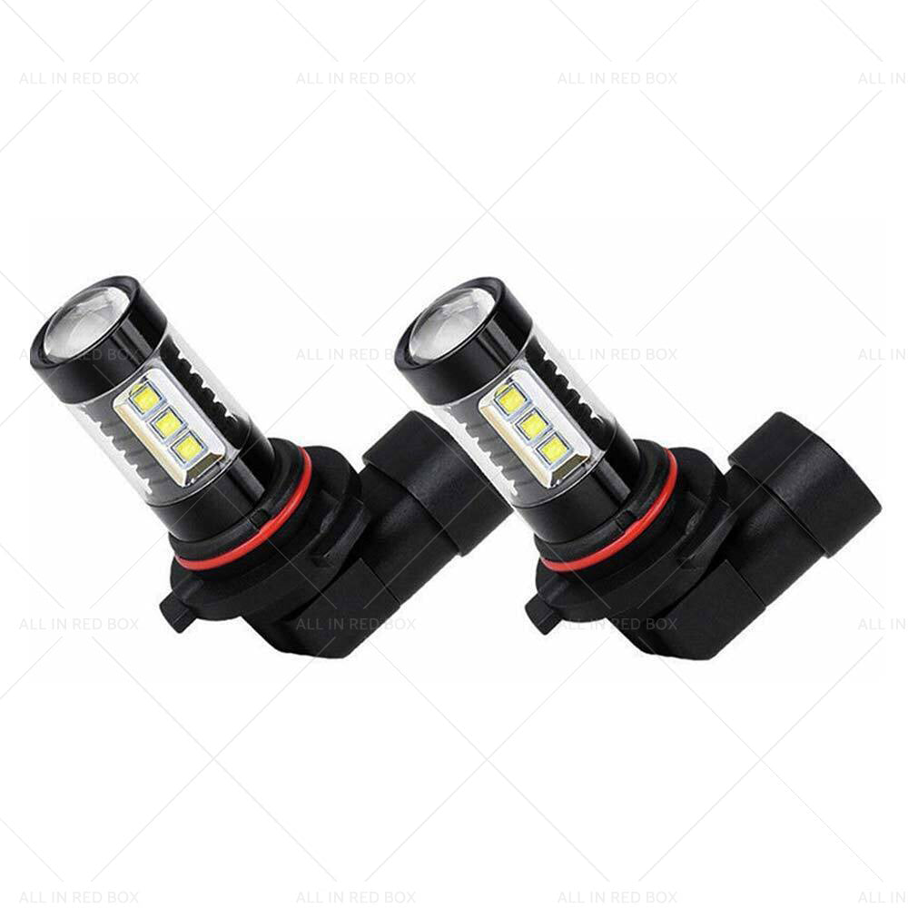 2x 9006 HB4 LED Car Fog Light Headlight Bulb Lamps 6500K White 80W