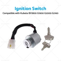 {{ Ignition Switch 66101-55200 Suitable for Kubota BX1800 G1900 G2000 66101-55200 }} - Buy Car Parts Online at {{ Kaka Auto Parts }}.