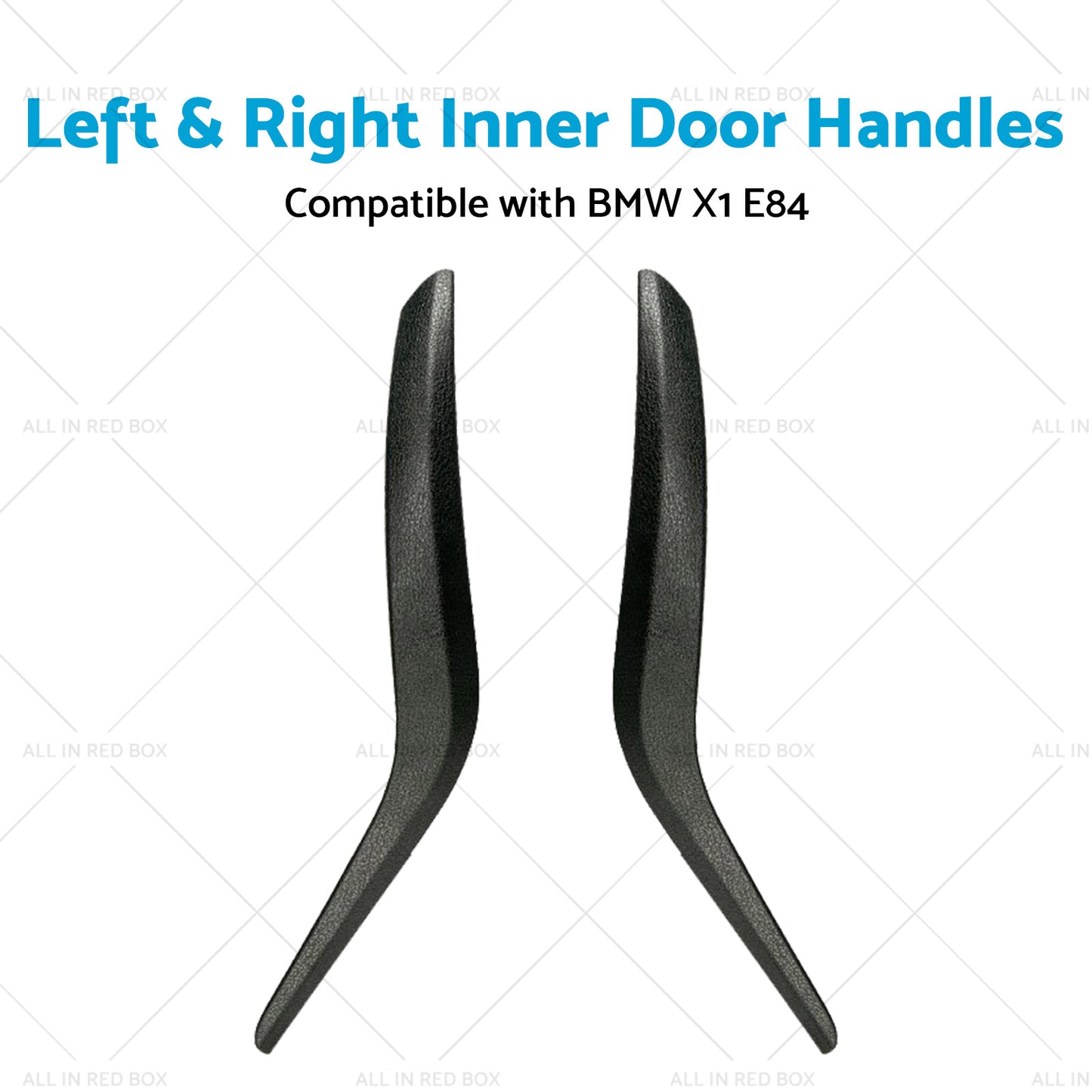 Pair Inner Door Handles Pull Panel Trim Cover Suitablefor BMW X1 E84 09-15