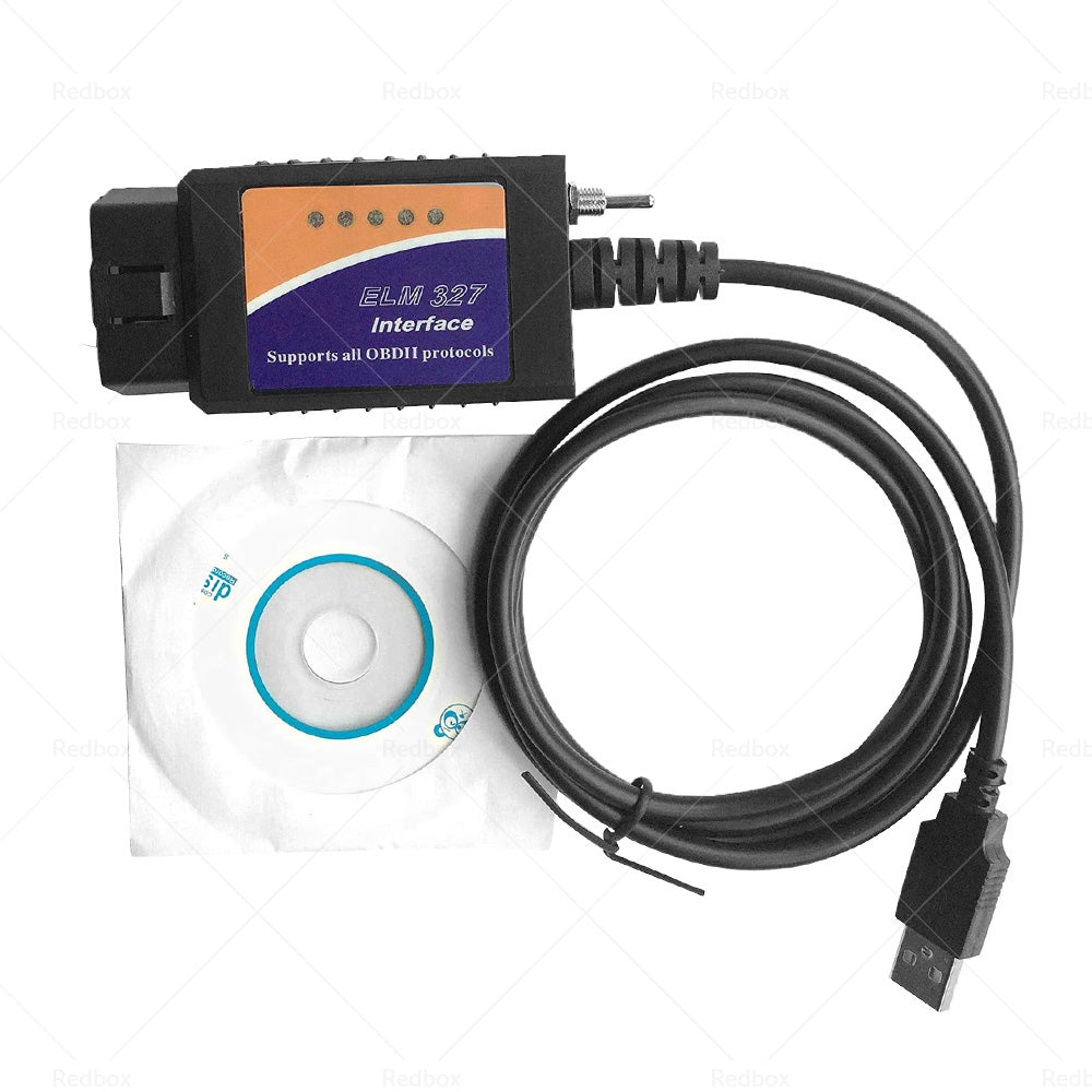 USB modified Suitable For Ford ELMconfig latest chip HS-CAN MS-CAN Forscan OBD2