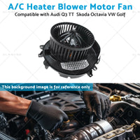 A or C Heater Blower Motor Fan Suitablefor Audi A3 TT VW Golf Passat Jetta Scirocco