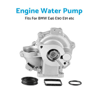 Water Pump w or  Seal Suitable for BMW E46 E90 E91 E83 E88 318i 316i 320i 118i 120i