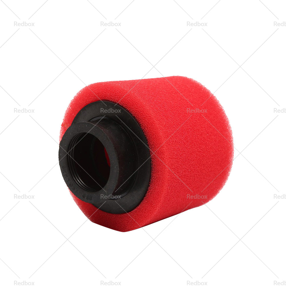 RED 38mm Foam Pod Air Filter Cleaner For 125cc PIT PRO Quad Dirt Bike ATV Buggy